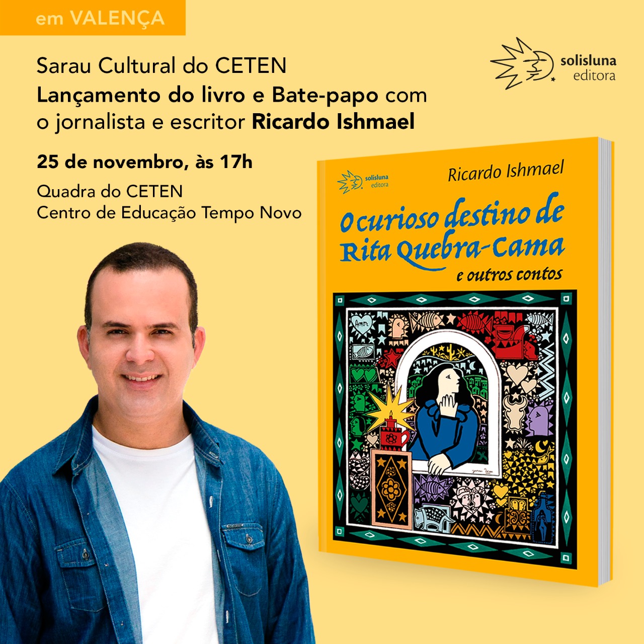 IV CETENARTE apresenta: 1° Sarau Cultural